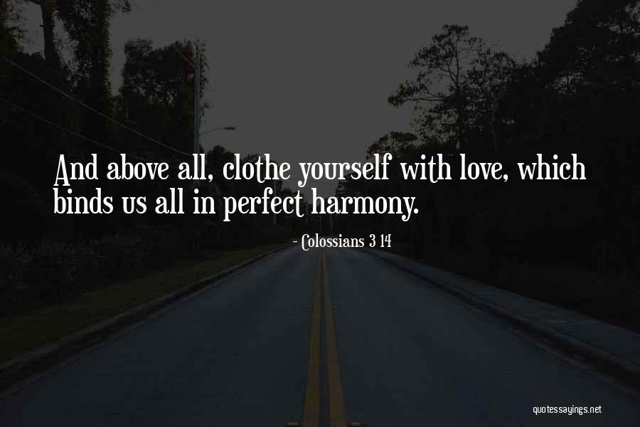 14 Above Quotes By Colossians 3 14 14 Above Quotes By Colossians 3 14