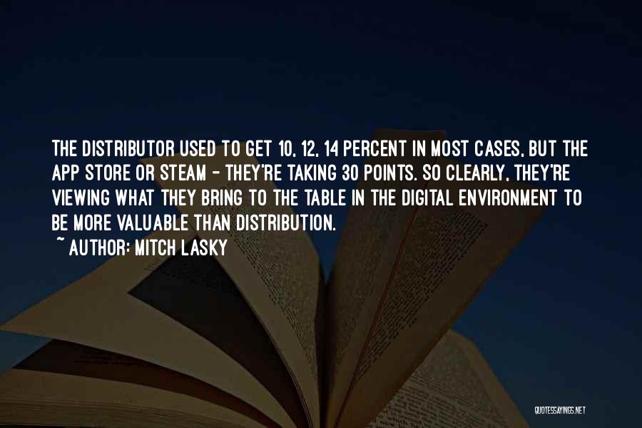 14 Points Quotes By Mitch Lasky