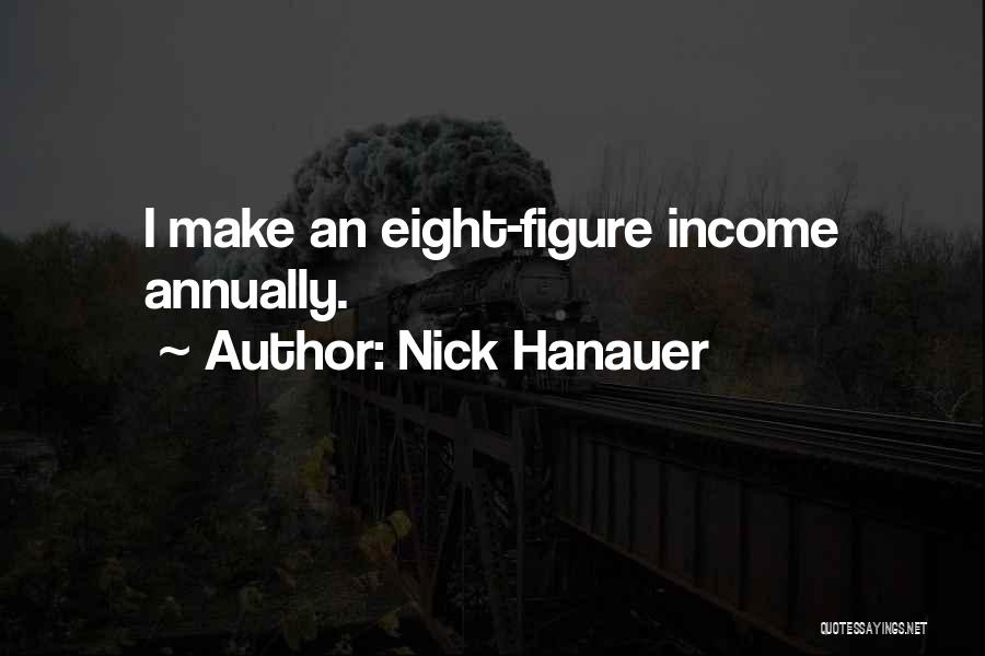 Nick Hanauer Quotes: I Make An Eight-figure Income Annually.