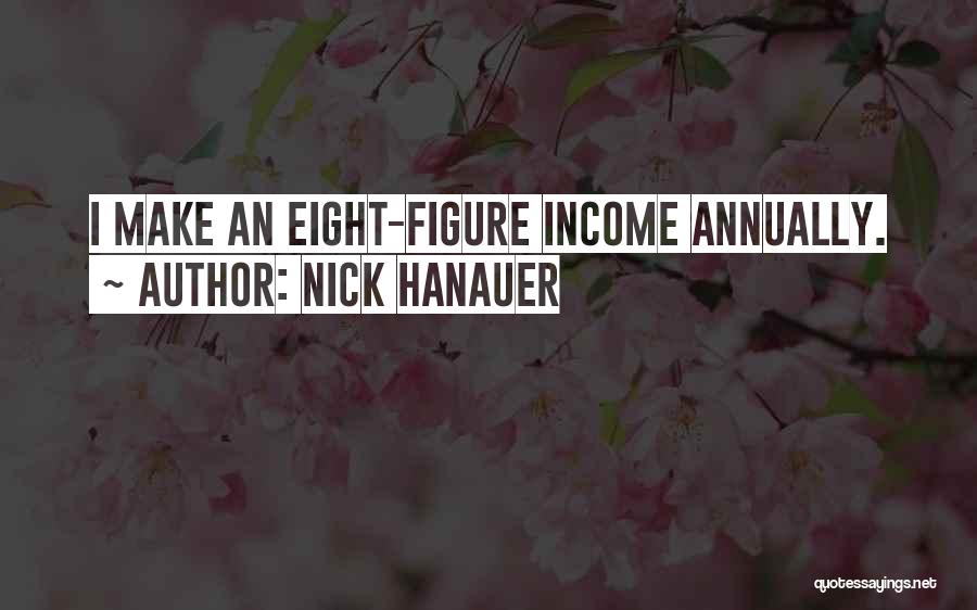 Nick Hanauer Quotes: I Make An Eight-figure Income Annually.