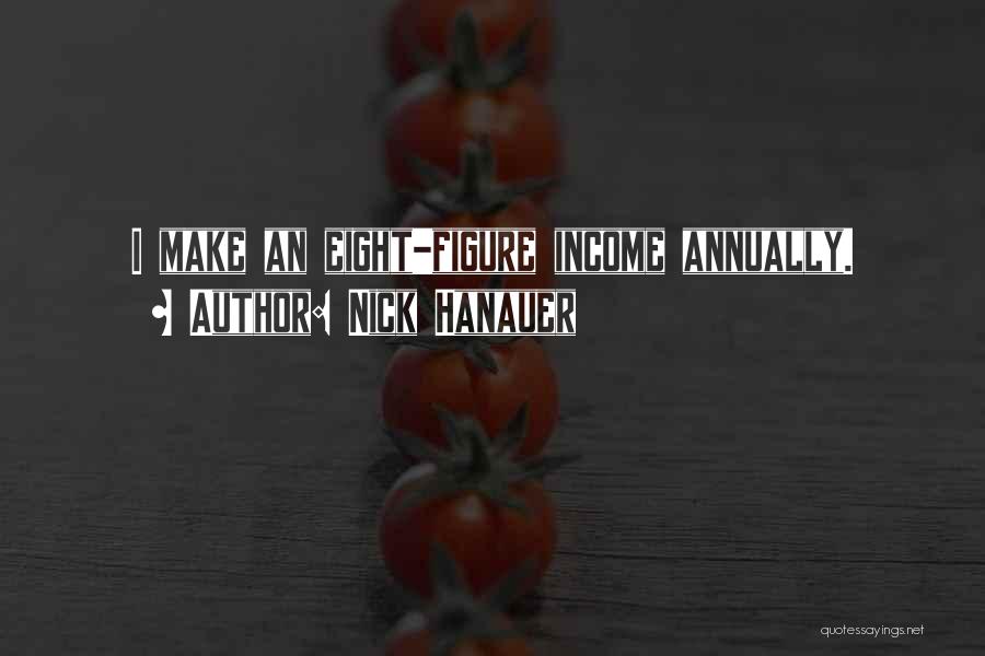 Nick Hanauer Quotes: I Make An Eight-figure Income Annually.