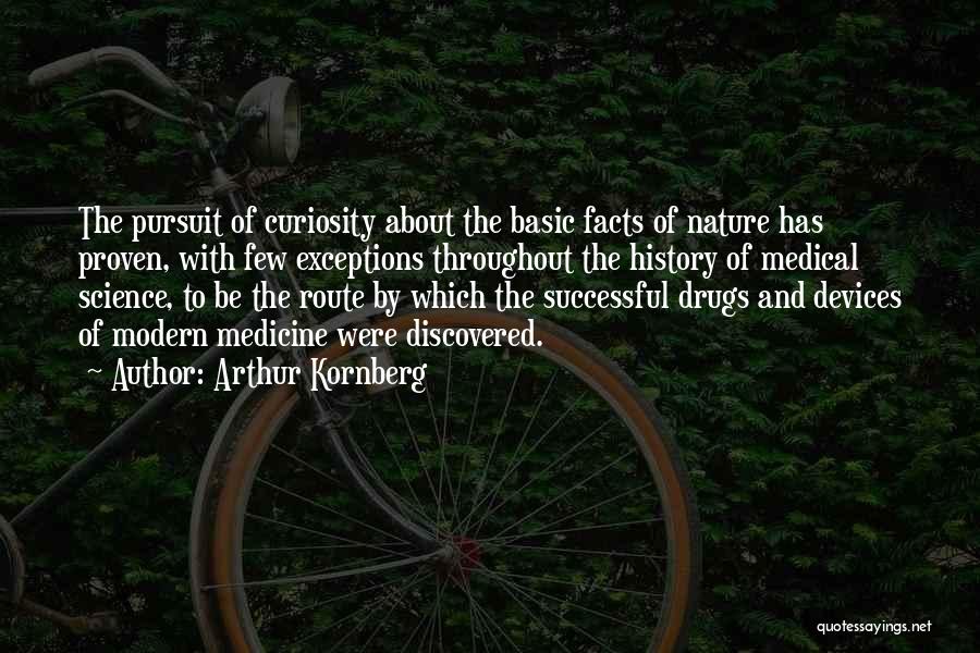 Arthur Kornberg Quotes: The Pursuit Of Curiosity About The Basic Facts Of Nature Has Proven, With Few Exceptions Throughout The History Of Medical