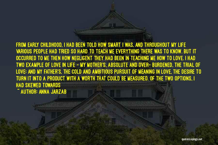 Anna Jarzab Quotes: From Early Childhood, I Had Been Told How Smart I Was, And Throughout My Life Various People Had Tried So