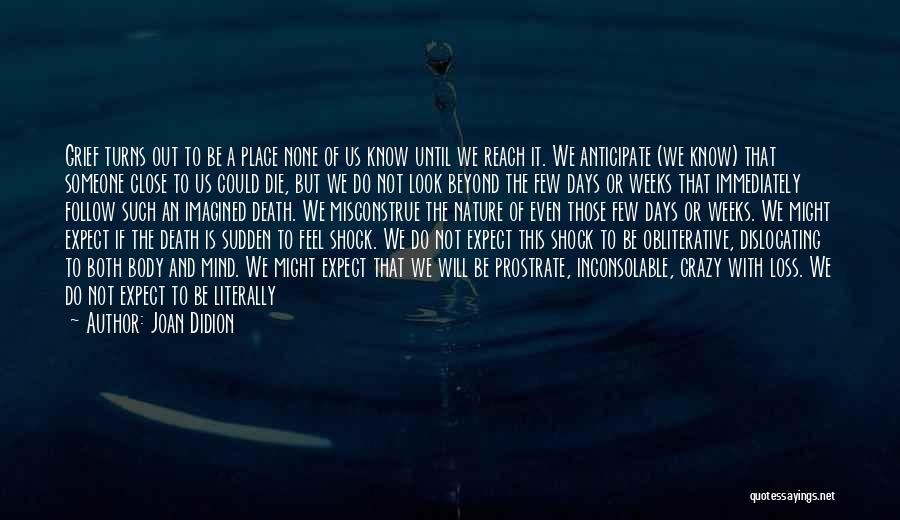 Joan Didion Quotes: Grief Turns Out To Be A Place None Of Us Know Until We Reach It. We Anticipate (we Know) That