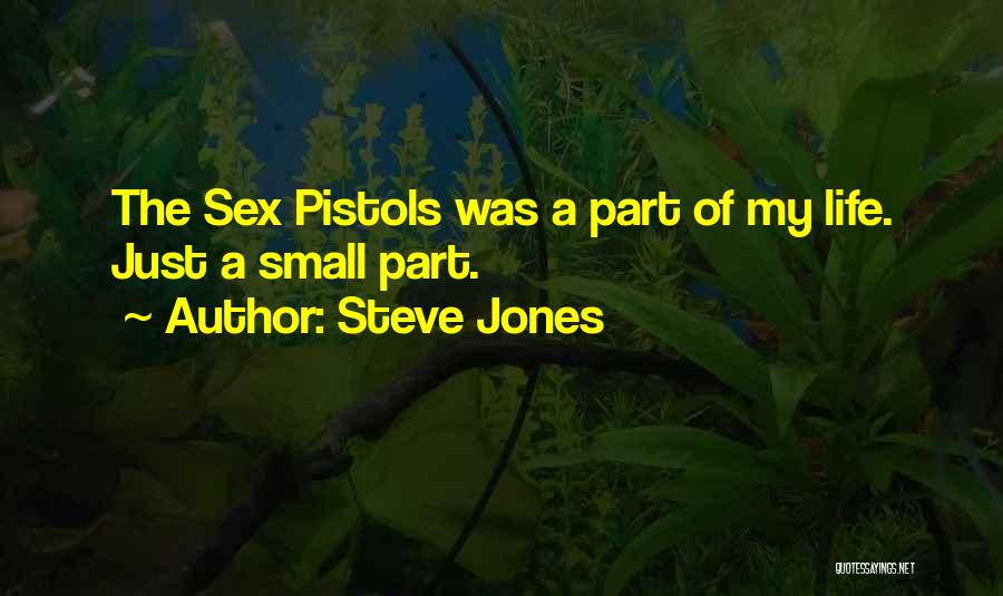 Steve Jones Quotes: The Sex Pistols Was A Part Of My Life. Just A Small Part.