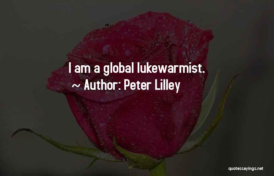 Peter Lilley Quotes: I Am A Global Lukewarmist.