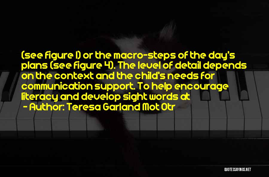 Teresa Garland Mot Otr Quotes: (see Figure 1) Or The Macro-steps Of The Day's Plans (see Figure 4). The Level Of Detail Depends On The