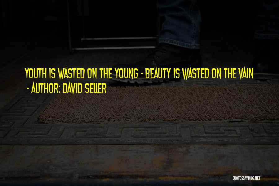 David Seller Quotes: Youth Is Wasted On The Young - Beauty Is Wasted On The Vain