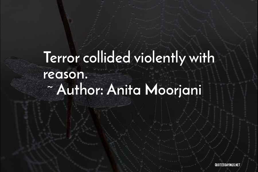 Anita Moorjani Quotes: Terror Collided Violently With Reason.