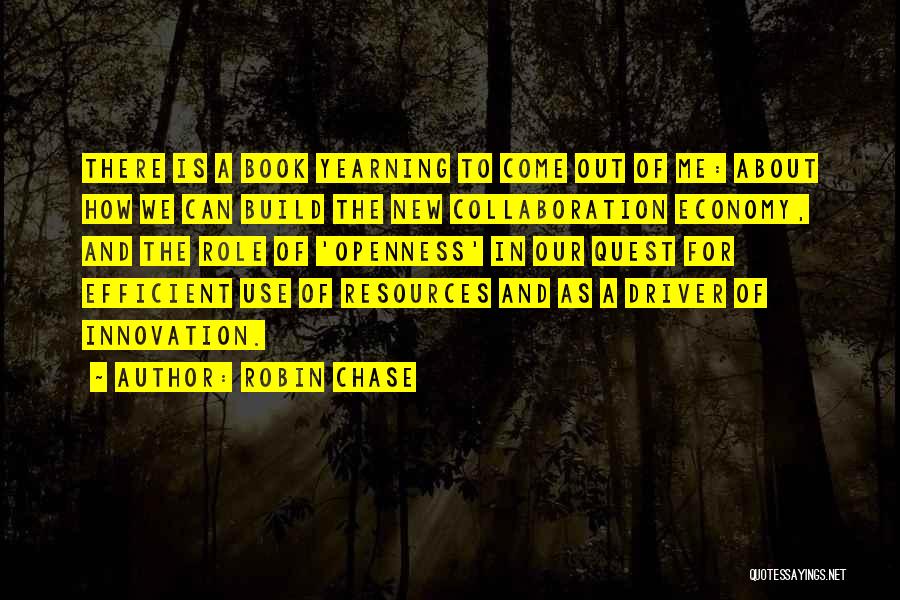 Robin Chase Quotes: There Is A Book Yearning To Come Out Of Me: About How We Can Build The New Collaboration Economy, And