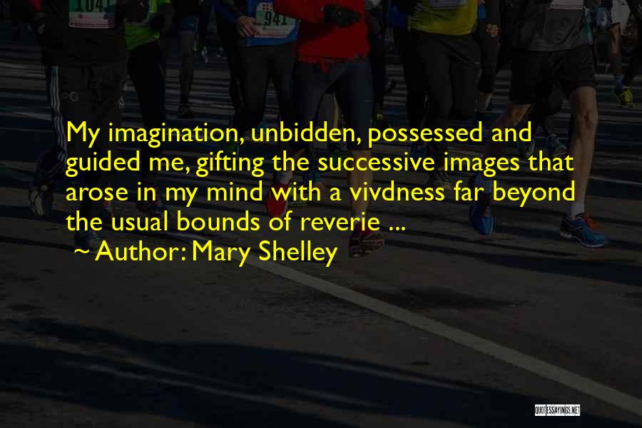 Mary Shelley Quotes: My Imagination, Unbidden, Possessed And Guided Me, Gifting The Successive Images That Arose In My Mind With A Vivdness Far