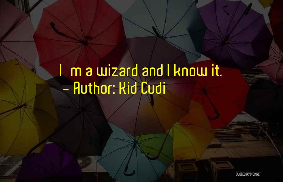 Kid Cudi Quotes: I'm A Wizard And I Know It.