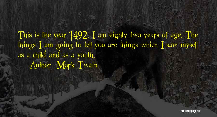 1492 Book Quotes By Mark Twain
