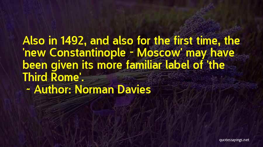 1492 Quotes By Norman Davies