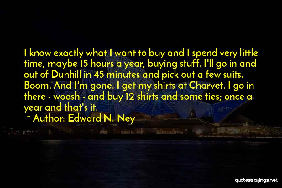 15 Minutes Quotes By Edward N. Ney