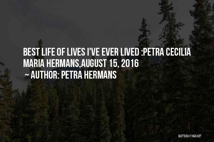 15 Quotes By Petra Hermans