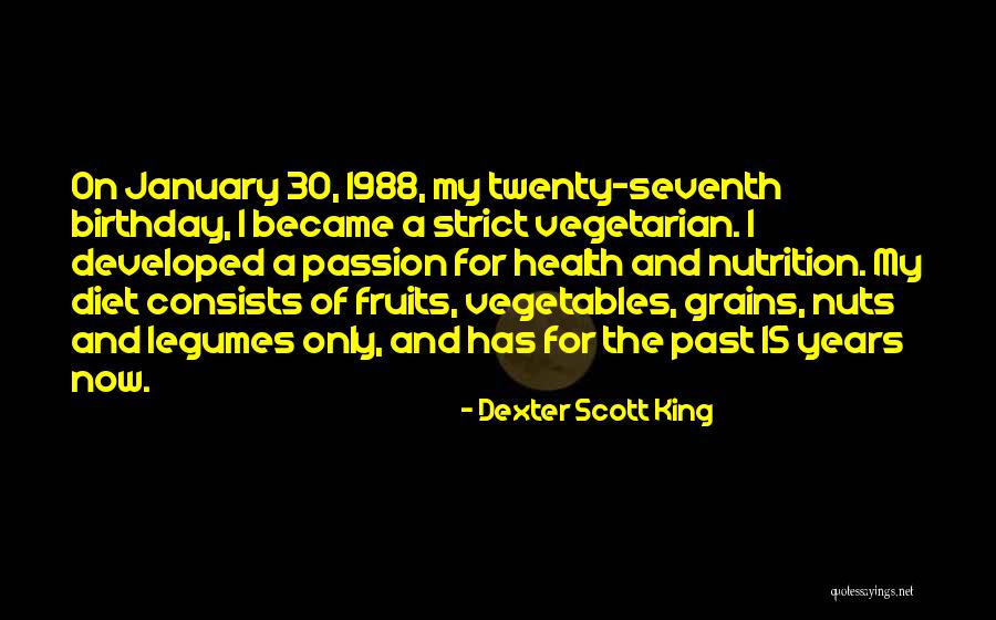 15 Years Birthday Quotes By Dexter Scott King