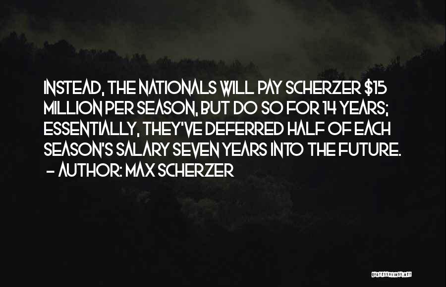 15 Years Quotes By Max Scherzer