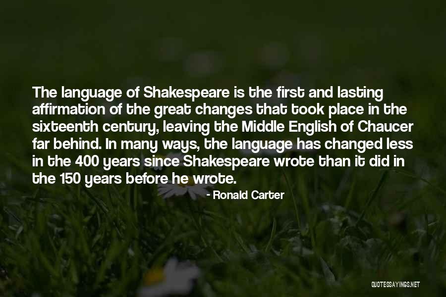 150 Years Quotes By Ronald Carter 150 Years Quotes By Ronald Carter