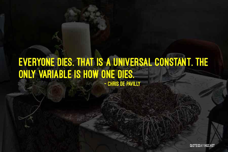 15077362 Quotes By Chris De Pavilly 15077362 Quotes By Chris De Pavilly
