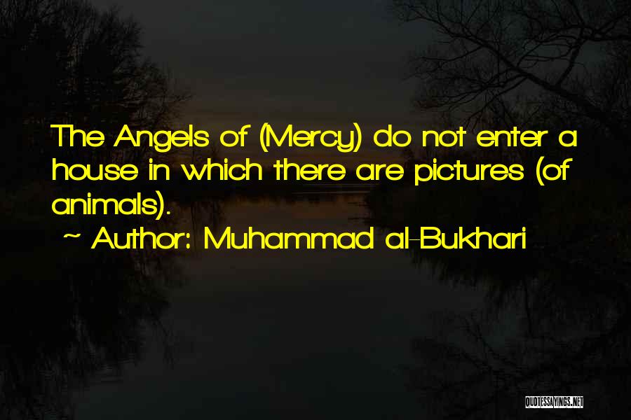 Muhammad Al-Bukhari Quotes: The Angels Of (mercy) Do Not Enter A House In Which There Are Pictures (of Animals).