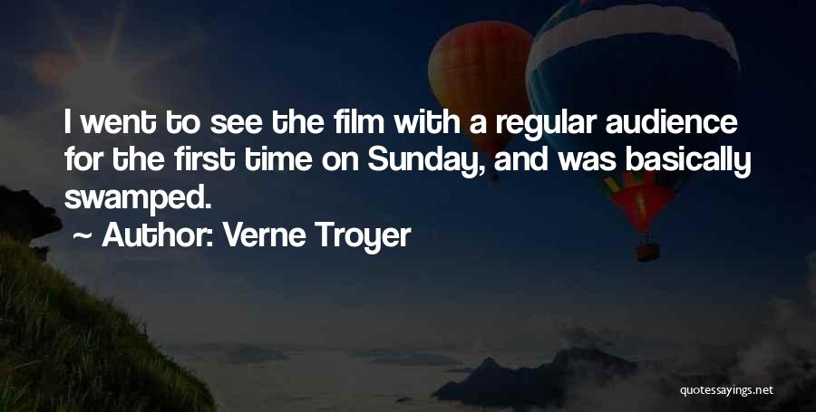 Verne Troyer Quotes: I Went To See The Film With A Regular Audience For The First Time On Sunday, And Was Basically Swamped.