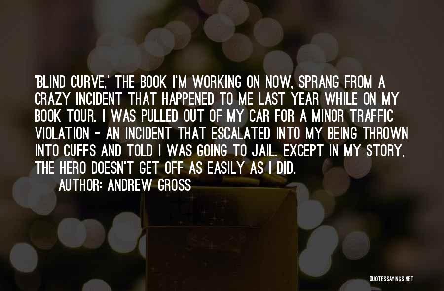 Andrew Gross Quotes: 'blind Curve,' The Book I'm Working On Now, Sprang From A Crazy Incident That Happened To Me Last Year While