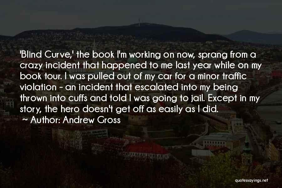 Andrew Gross Quotes: 'blind Curve,' The Book I'm Working On Now, Sprang From A Crazy Incident That Happened To Me Last Year While