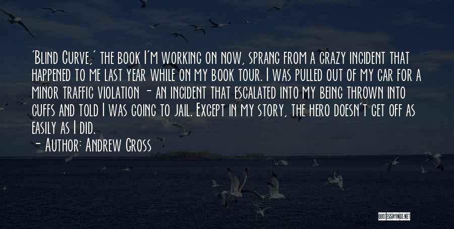 Andrew Gross Quotes: 'blind Curve,' The Book I'm Working On Now, Sprang From A Crazy Incident That Happened To Me Last Year While