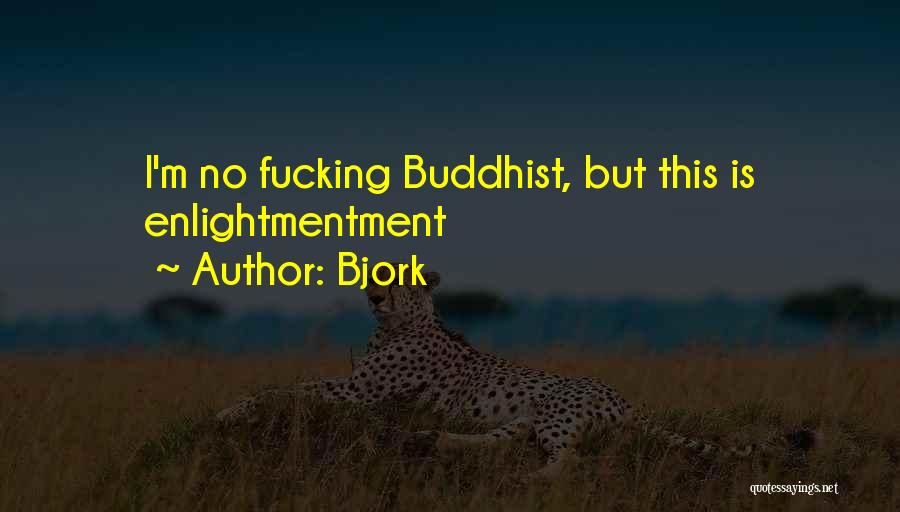 Bjork Quotes: I'm No Fucking Buddhist, But This Is Enlightmentment