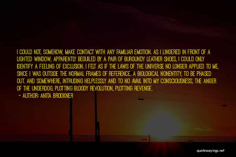 Anita Brookner Quotes: I Could Not, Somehow, Make Contact With Any Familiar Emotion. As I Lingered In Front Of A Lighted Window, Apparently