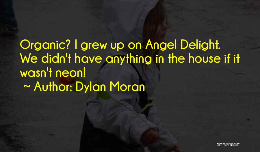 Dylan Moran Quotes: Organic? I Grew Up On Angel Delight. We Didn't Have Anything In The House If It Wasn't Neon!