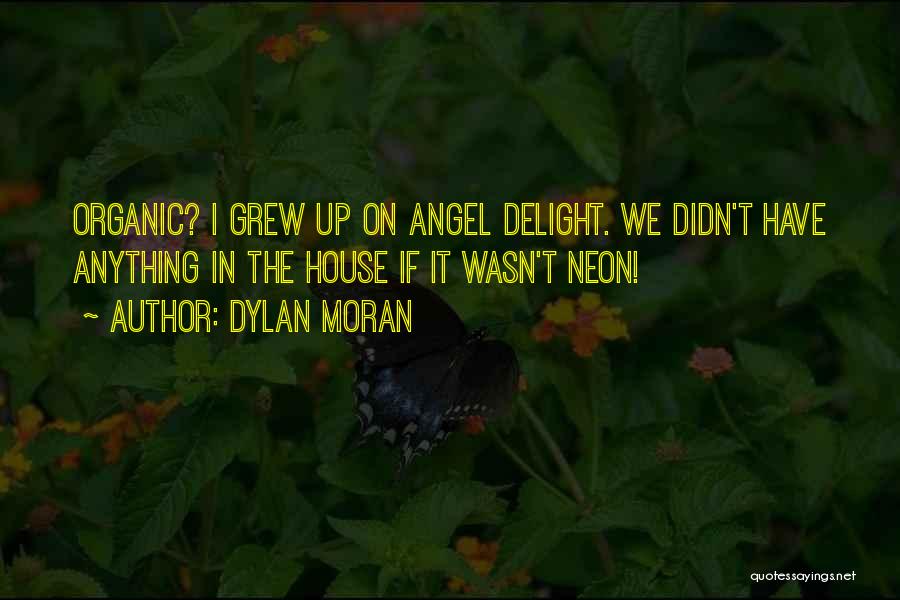 Dylan Moran Quotes: Organic? I Grew Up On Angel Delight. We Didn't Have Anything In The House If It Wasn't Neon!