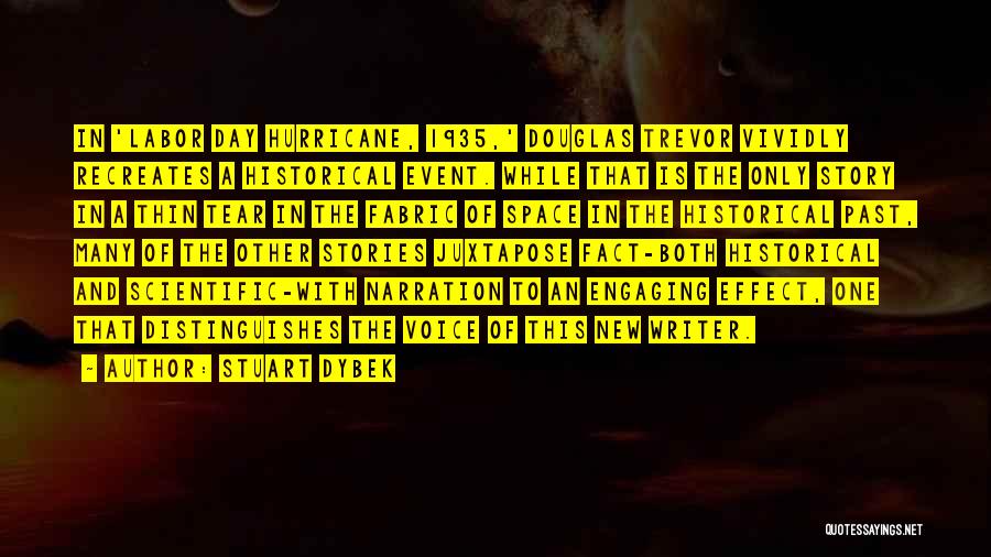 Stuart Dybek Quotes: In 'labor Day Hurricane, 1935,' Douglas Trevor Vividly Recreates A Historical Event. While That Is The Only Story In A