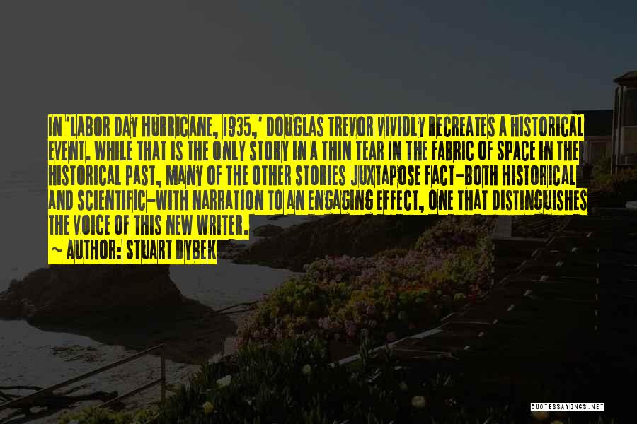 Stuart Dybek Quotes: In 'labor Day Hurricane, 1935,' Douglas Trevor Vividly Recreates A Historical Event. While That Is The Only Story In A