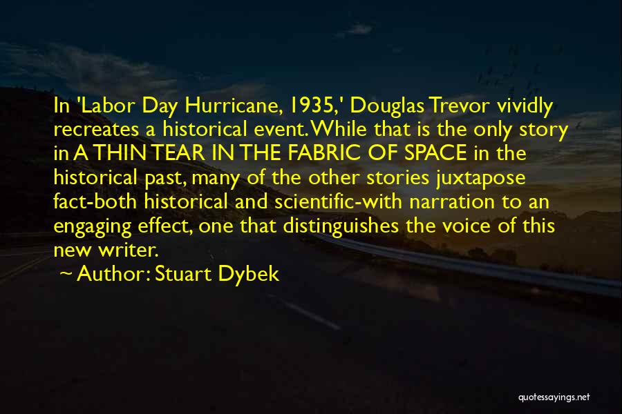 Stuart Dybek Quotes: In 'labor Day Hurricane, 1935,' Douglas Trevor Vividly Recreates A Historical Event. While That Is The Only Story In A