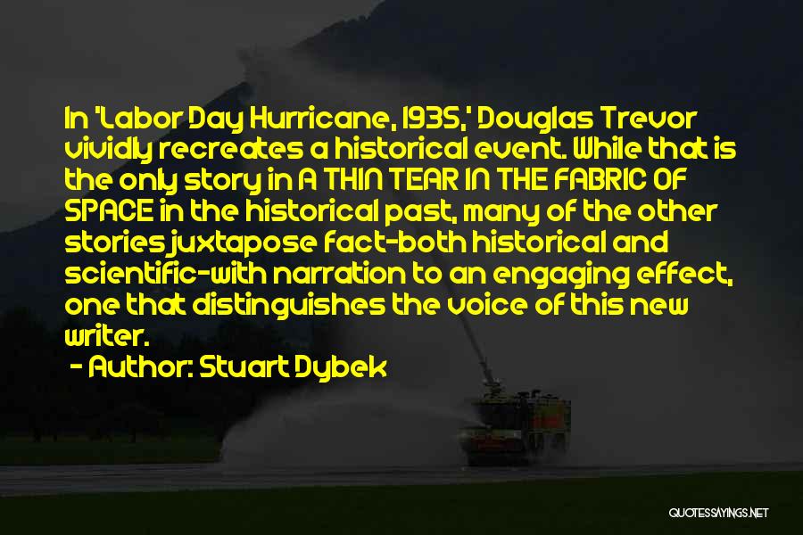 Stuart Dybek Quotes: In 'labor Day Hurricane, 1935,' Douglas Trevor Vividly Recreates A Historical Event. While That Is The Only Story In A