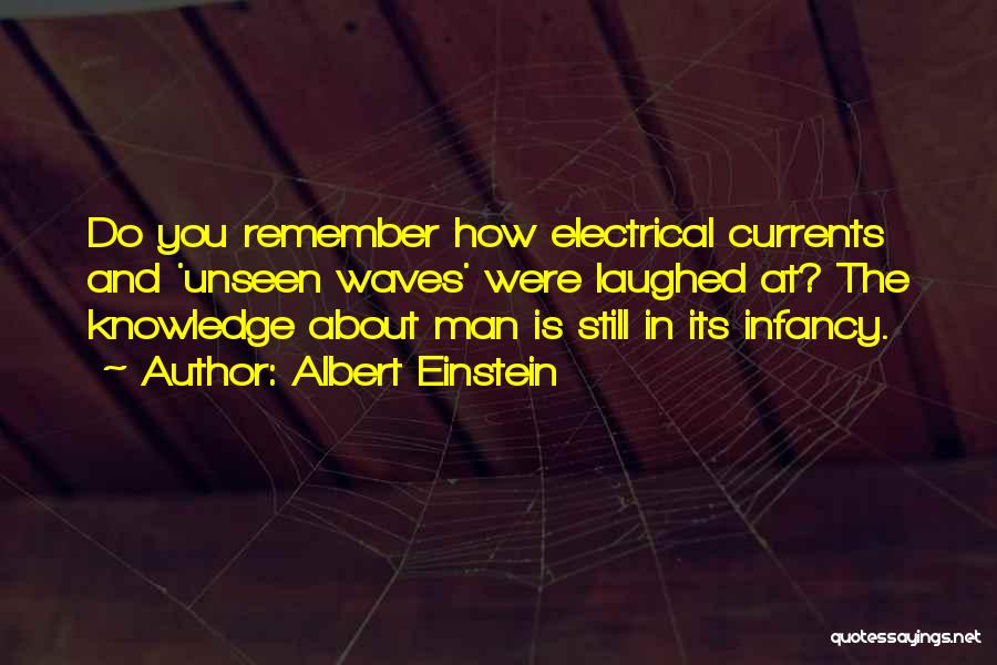 Albert Einstein Quotes: Do You Remember How Electrical Currents And 'unseen Waves' Were Laughed At? The Knowledge About Man Is Still In Its