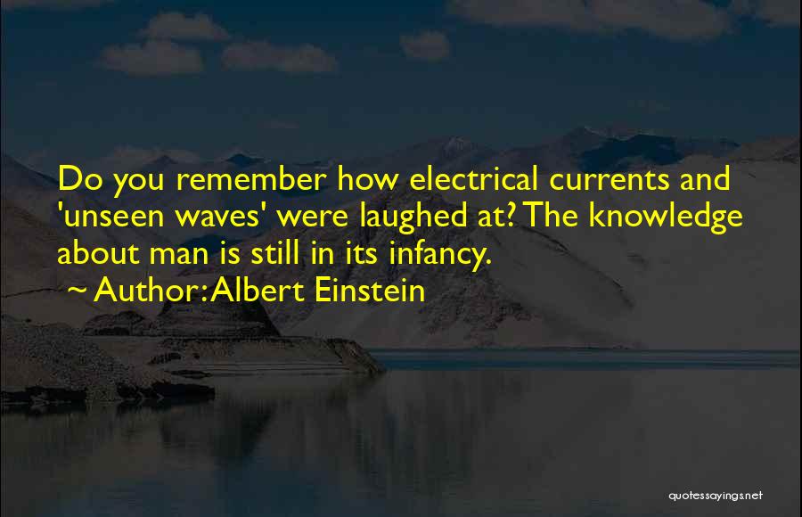 Albert Einstein Quotes: Do You Remember How Electrical Currents And 'unseen Waves' Were Laughed At? The Knowledge About Man Is Still In Its