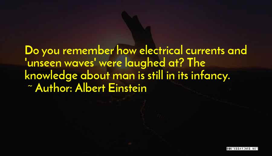 Albert Einstein Quotes: Do You Remember How Electrical Currents And 'unseen Waves' Were Laughed At? The Knowledge About Man Is Still In Its