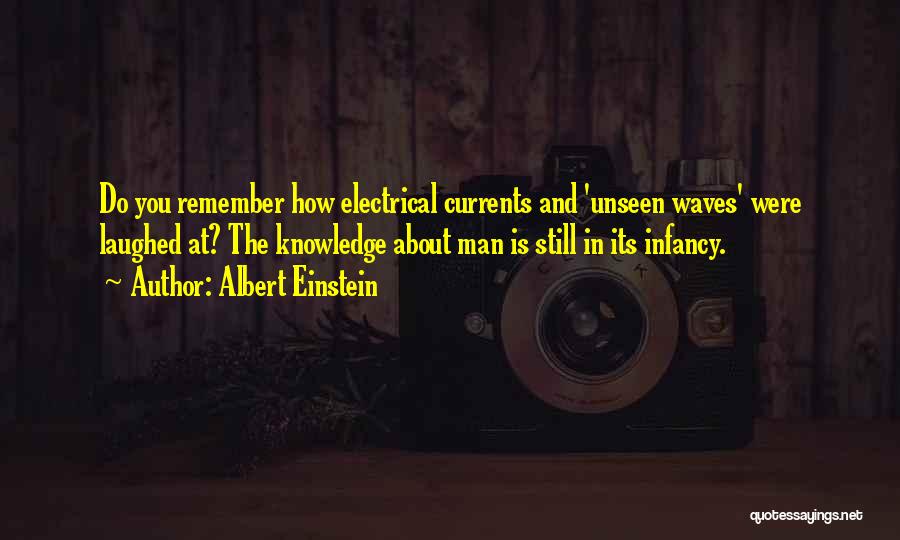 Albert Einstein Quotes: Do You Remember How Electrical Currents And 'unseen Waves' Were Laughed At? The Knowledge About Man Is Still In Its