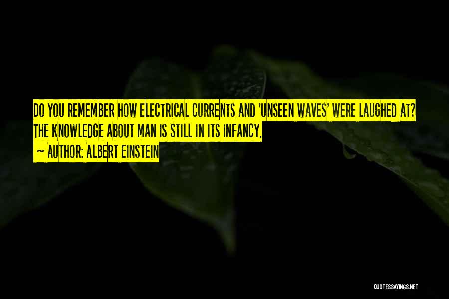 Albert Einstein Quotes: Do You Remember How Electrical Currents And 'unseen Waves' Were Laughed At? The Knowledge About Man Is Still In Its