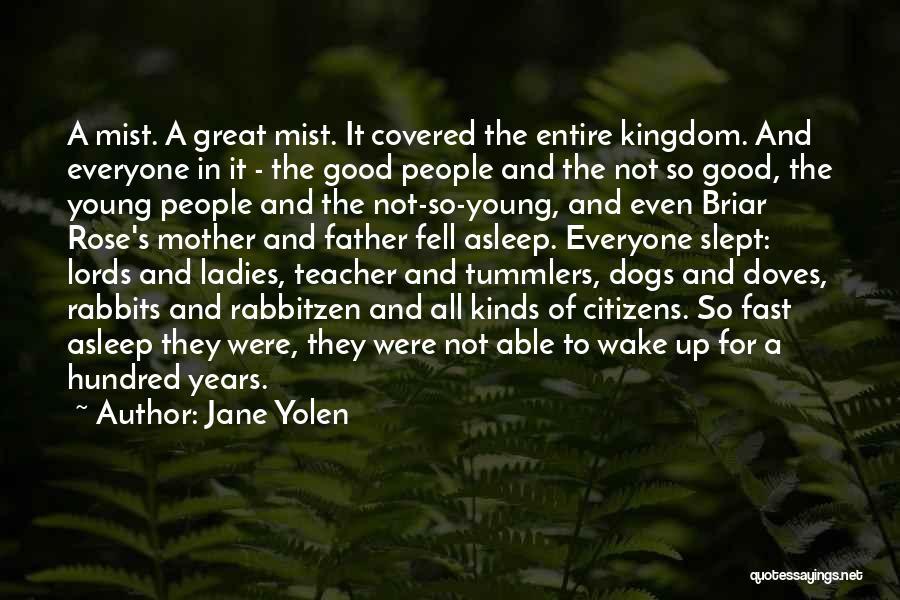 Jane Yolen Quotes: A Mist. A Great Mist. It Covered The Entire Kingdom. And Everyone In It - The Good People And The