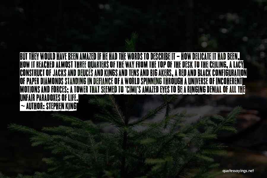 Stephen King Quotes: But They Would Have Been Amazed If He Had The Words To Describe It - How Delicate It Had Been,