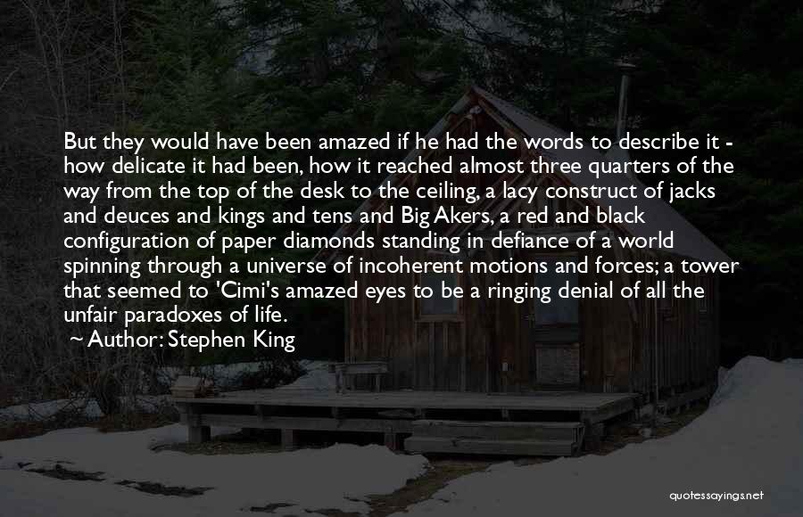 Stephen King Quotes: But They Would Have Been Amazed If He Had The Words To Describe It - How Delicate It Had Been,