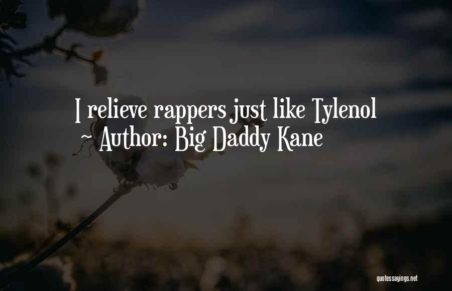 Big Daddy Kane Quotes: I Relieve Rappers Just Like Tylenol