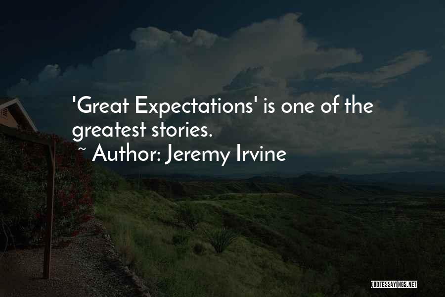 Jeremy Irvine Quotes: 'great Expectations' Is One Of The Greatest Stories.