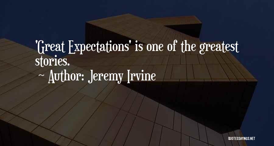 Jeremy Irvine Quotes: 'great Expectations' Is One Of The Greatest Stories.