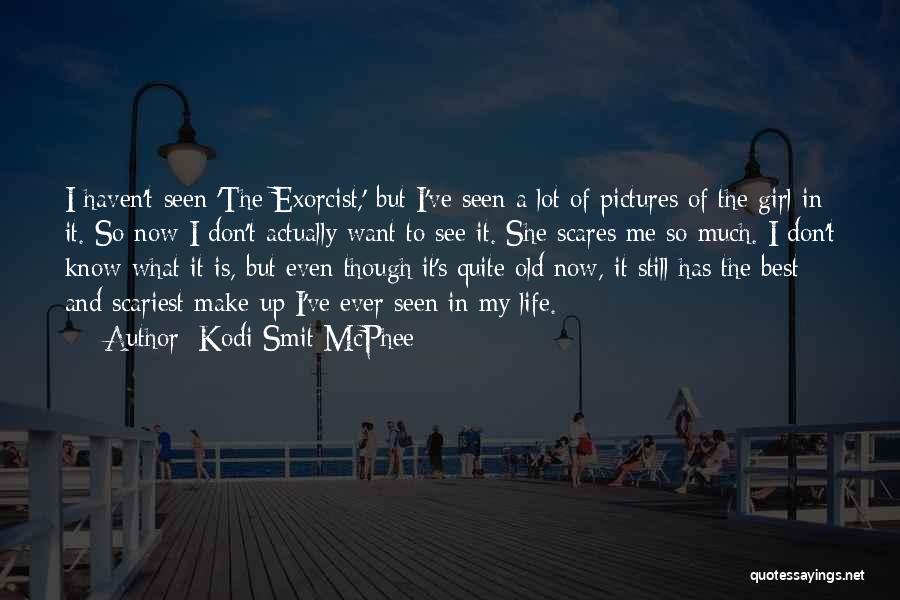 Kodi Smit-McPhee Quotes: I Haven't Seen 'the Exorcist,' But I've Seen A Lot Of Pictures Of The Girl In It. So Now I