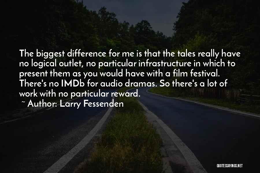 Larry Fessenden Quotes: The Biggest Difference For Me Is That The Tales Really Have No Logical Outlet, No Particular Infrastructure In Which To